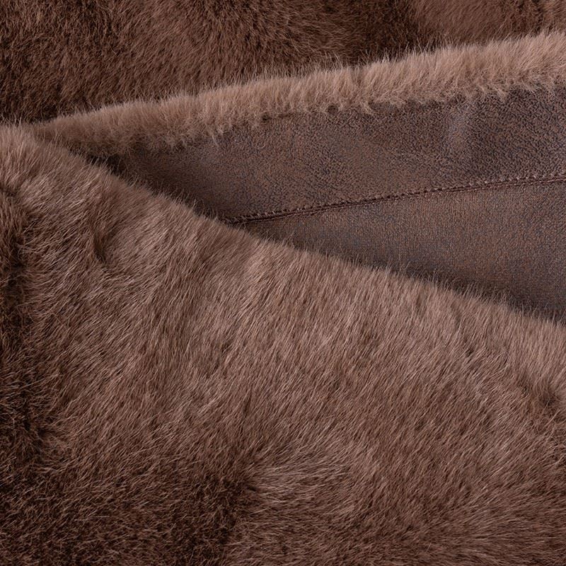 Long Hair Faux fur Coat high quality